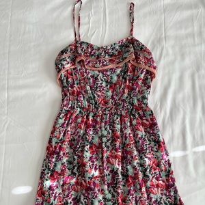 Floral spaghetti strap dresss